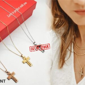 2407 NAME PENDANT CROSS