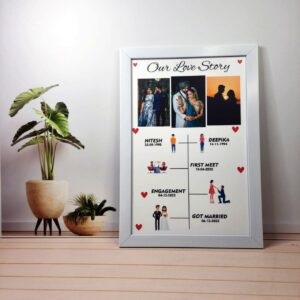 WALL COLLAGE  LOVE STORY 10X15