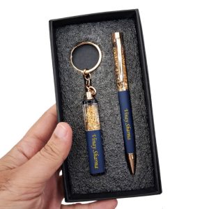 787 PEN SET ZARI BLUE