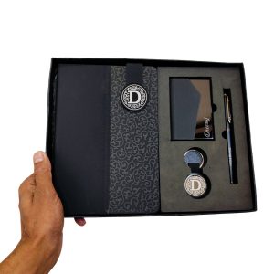 914 DIARY SET 4 IN 1 BLACK