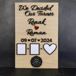 COUPLE THUMB IMPRESSION FRAME DESIGN 4