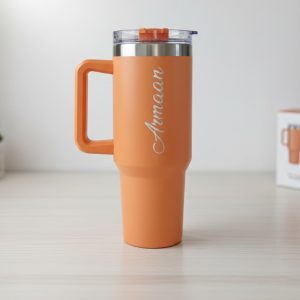 2723A TRAVEL FLASK ORANGE