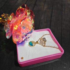 59147 ROSE RING PENDANT MULTI