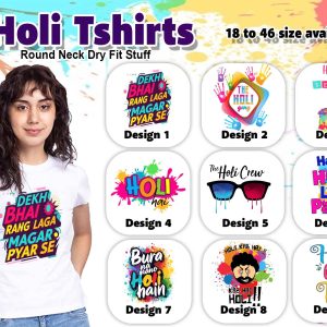 HOLI TSHIRTS DESIGN 1 TO 9