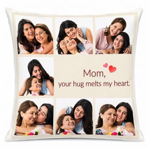 PILLOW SATAN 12X12 INCH MOM_