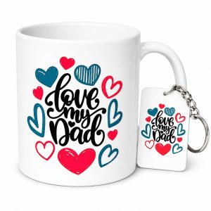 FATHER'S DAY MUG+KEYRING COMBO DESIGN 3