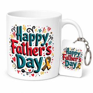 FATHER'S DAY MUG+KEYRING COMBO DESIGN 7
