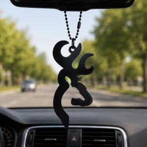 CAR HANGING ACRYLIC DEER