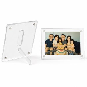 3298 ACRYLIC FRIDGE MAGNET 3x4 INCH WITH STAND