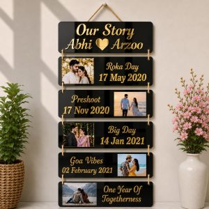 HANGING PLATES CUSTOMISED ACRYLIC