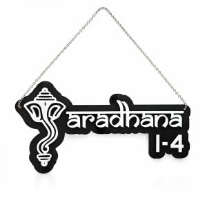 ACRYLIC NAME PLATE 6X18 INCH DESIGN 5