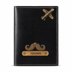 PASSPORT COVER 2 SLOT BROWN