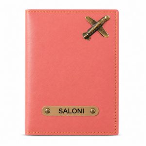 PASSPORT COVER 2 SLOT PEACH