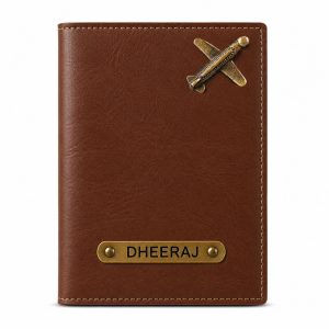 PASSPORT COVER 2 SLOT TAN