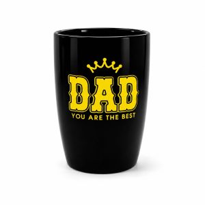 DAD CONICAL MUG BLACK