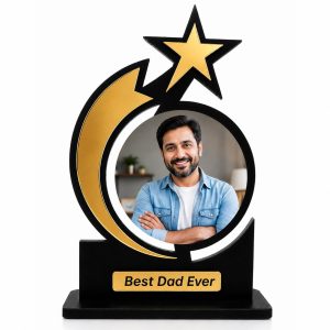STAR PHOTO TROPHY FOR FATHER